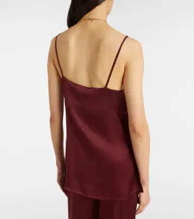 Asceno Pisa silk satin camisole | Thumbnail 6