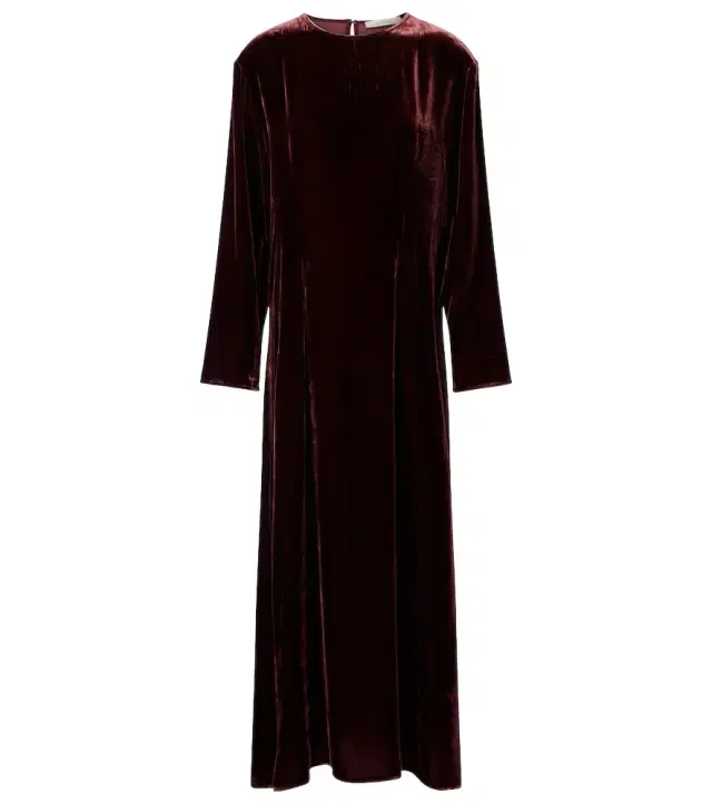 Jody velvet midi dress