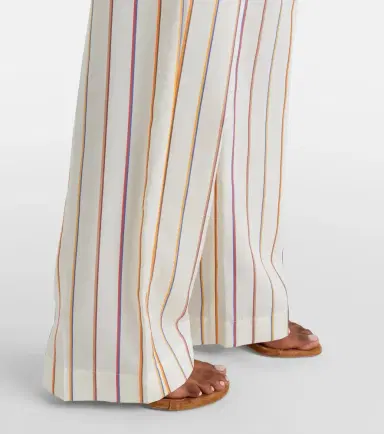 Asceno Aria striped straight pants | Thumbnail 5