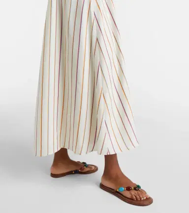 Asceno Melfi striped maxi dress | Thumbnail 2