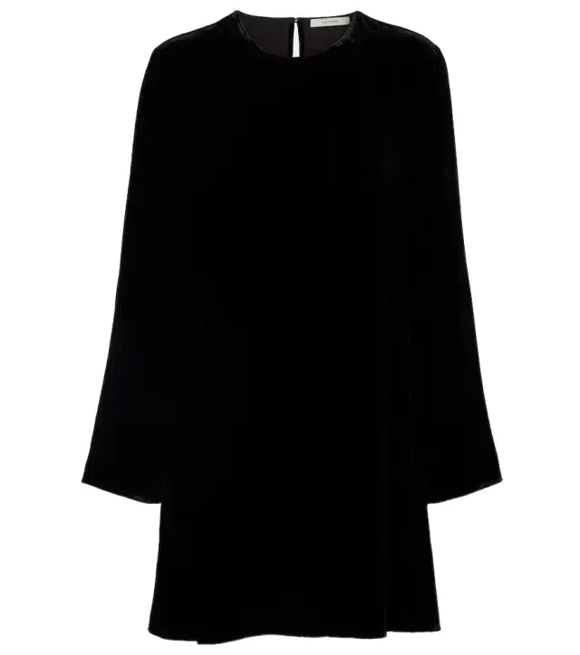Larissa velvet minidress