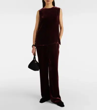 Asceno Trento velvet tank top | Thumbnail 2