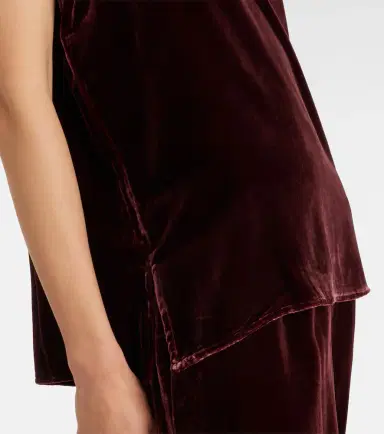 Asceno Trento velvet tank top | Thumbnail 3