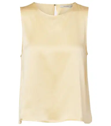 Asceno Sofia silk charmeuse tank top | Thumbnail 1