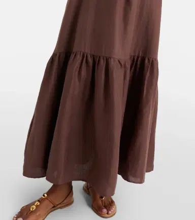 Asceno Linen maxi dress | Thumbnail 5