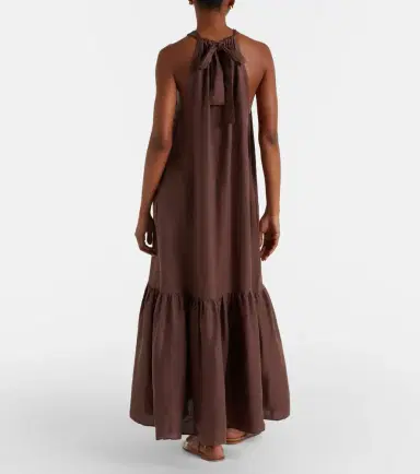Asceno Linen maxi dress | Thumbnail 6