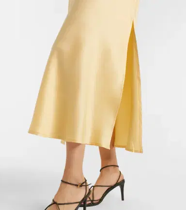 ASCENO Salina silk charmeuse midi dress | Thumbnail 2 ASCENO Salina silk charmeuse midi dress | Thumbnail 2