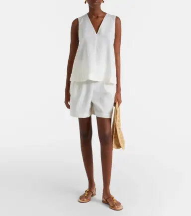 Asceno Linen top | Thumbnail 2