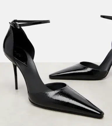 Alaïa Alaïa D'Orsay 90 patent leather pumps | Thumbnail 3