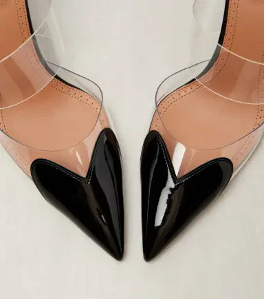 Alaïa Alaïa Le Caur 90 PU and leather wedge mules | Thumbnail 2