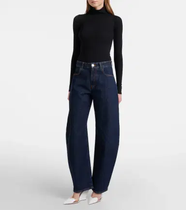 Alaïa Alaïa Le Caur 90 leather and PU wedge mules | Thumbnail 5 Alaïa Alaïa Le Caur 90 leather and PU wedge mules | Thumbnail 5