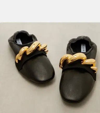 Alaïa Alaïa Jewel embellished leather ballet flats | Thumbnail 2