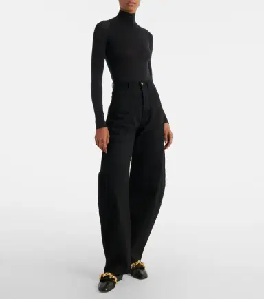 Alaïa Alaïa Jewel embellished leather ballet flats | Thumbnail 5