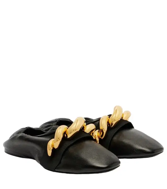 Alaia Alaïa Jewel embellished leather ballet flats