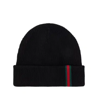 Gucci Web Stripe wool beanie | Thumbnail 1 Gucci Web Stripe wool beanie | Thumbnail 1