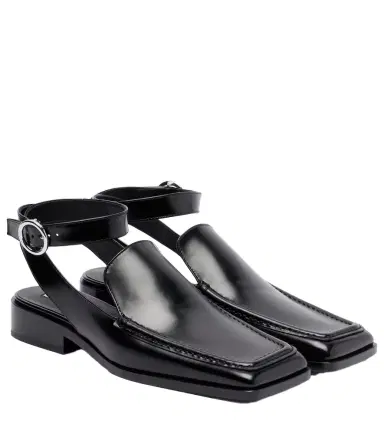 Alaïa Alaïa Leather slingback flats | Thumbnail 1 Alaïa Alaïa Leather slingback flats | Thumbnail 1