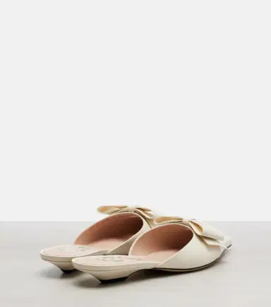 Valentino Garavani Bow-detail leather mules | Thumbnail 4 Valentino Garavani Bow-detail leather mules | Thumbnail 4