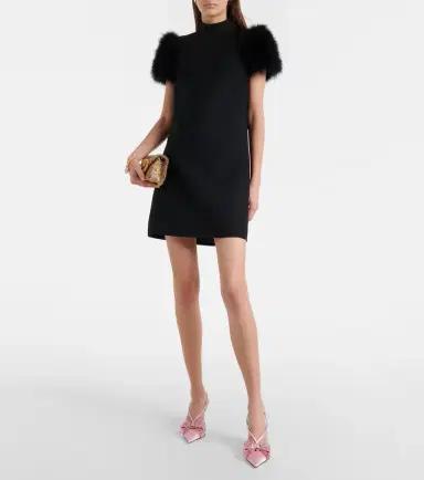 Valentino Garavani Bowow 85 embellished satin slingback pumps | Thumbnail 5 Valentino Garavani Bowow 85 embellished satin slingback pumps | Thumbnail 5
