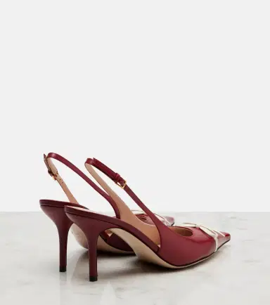 Valentino Garavani Bepointy 80 patent leather slingback pumps | Thumbnail 3 Valentino Garavani Bepointy 80 patent leather slingback pumps | Thumbnail 3