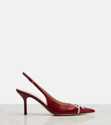 Valentino Garavani Bepointy 80 patent leather slingback pumps | Thumbnail 4 Valentino Garavani Bepointy 80 patent leather slingback pumps | Thumbnail 4