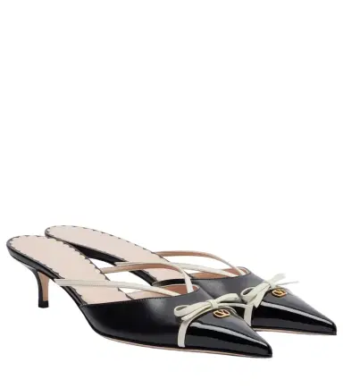 Valentino Garavani VLogo leather pumps | Thumbnail 1