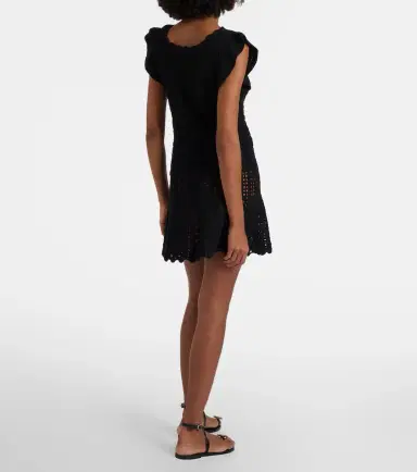 Melissa Odabash Bailey knitted cotton minidress | Thumbnail 3