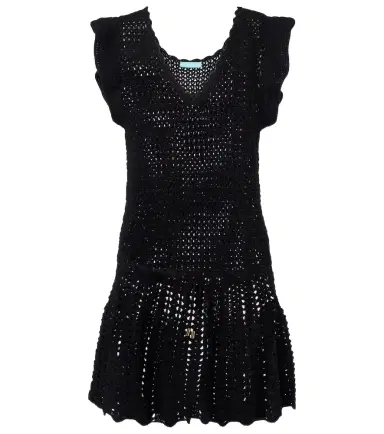 Melissa Odabash Bailey knitted cotton minidress | Thumbnail 1