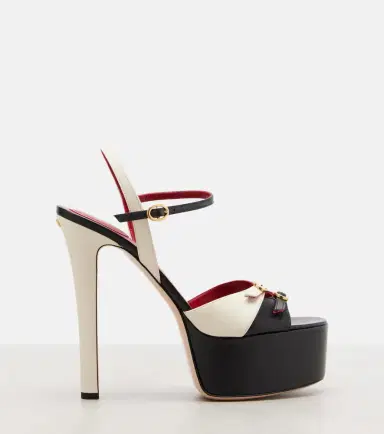 Valentino Garavani Crasher leather platform sandals | Thumbnail 4