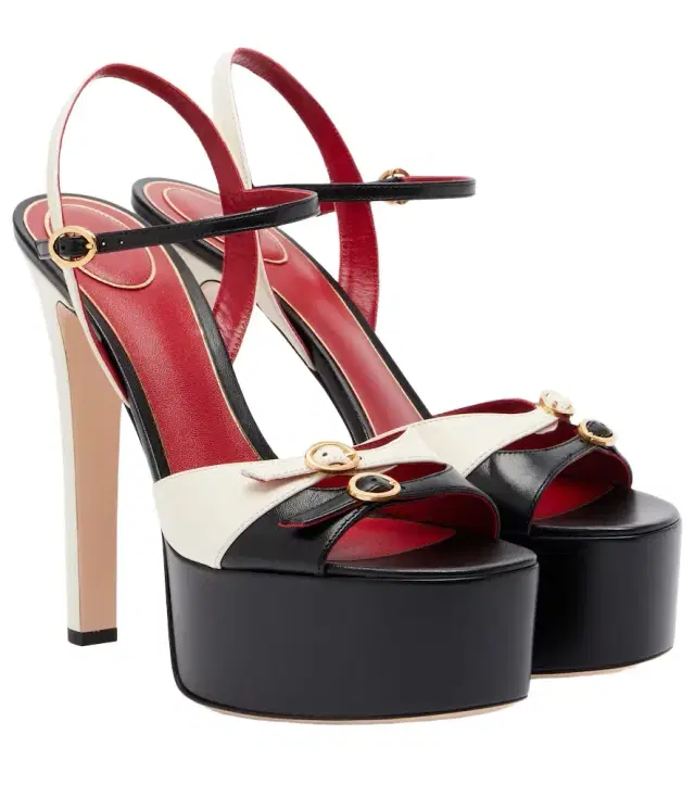 Valentino Garavani Crasher leather platform sandals