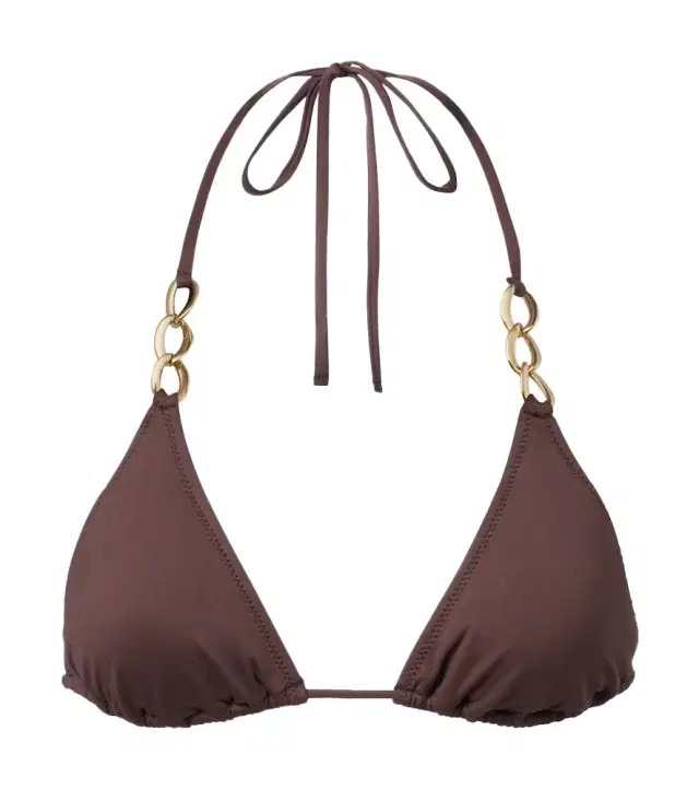Melissa Odabash Chain-detail bikini top