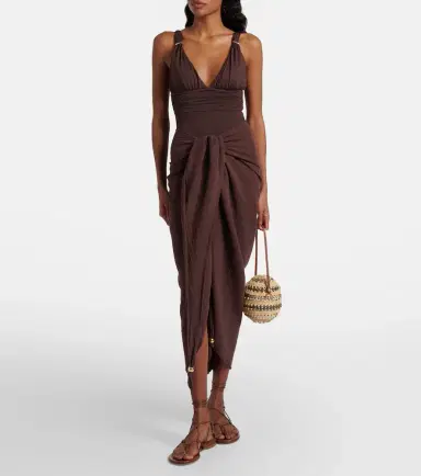 Melissa Odabash Winnie cotton beach cover-up | Thumbnail 6