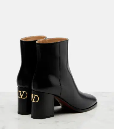 Valentino Garavani VLogo leather ankle boots | Thumbnail 2 Valentino Garavani VLogo leather ankle boots | Thumbnail 2