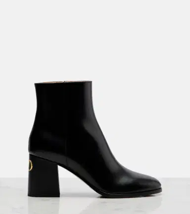 Valentino Garavani VLogo leather ankle boots | Thumbnail 4 Valentino Garavani VLogo leather ankle boots | Thumbnail 4