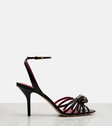 Valentino Garavani Pas De Chat 85 embellished leather sandals | Thumbnail 4 Valentino Garavani Pas De Chat 85 embellished leather sandals | Thumbnail 4