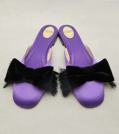 Valentino Garavani Reinette bow-detail satin flats | Thumbnail 3 Valentino Garavani Reinette bow-detail satin flats | Thumbnail 3