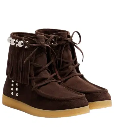 Valentino Garavani Nellcôte studded suede ankle boots | Thumbnail 1