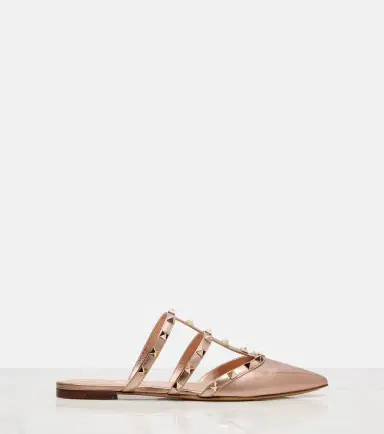Valentino Garavani Rockstud leather mules | Thumbnail 3 Valentino Garavani Rockstud leather mules | Thumbnail 3