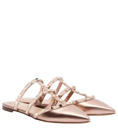 Valentino Garavani Rockstud leather mules | Thumbnail 1 Valentino Garavani Rockstud leather mules | Thumbnail 1