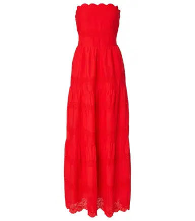 Melissa Odabash Sophie broderie anglaise cotton maxi dress | Thumbnail 1