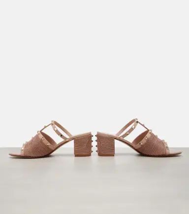 Valentino Garavani Rockstud 60 leather mules | Thumbnail 2 Valentino Garavani Rockstud 60 leather mules | Thumbnail 2