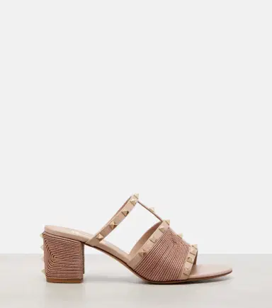 Valentino Garavani Rockstud 60 leather mules | Thumbnail 3 Valentino Garavani Rockstud 60 leather mules | Thumbnail 3