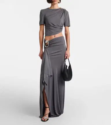Christopher Esber Orica embellished jersey top | Thumbnail 3