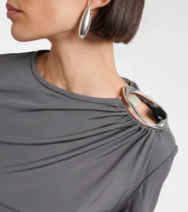 Christopher Esber Orica embellished jersey top | Thumbnail 6