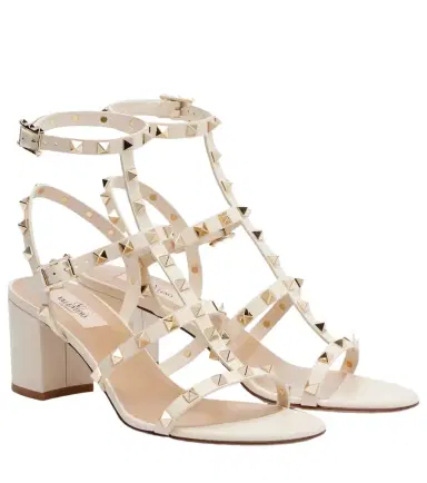 Valentino Garavani Rockstud leather sandals | Thumbnail 1 Valentino Garavani Rockstud leather sandals | Thumbnail 1