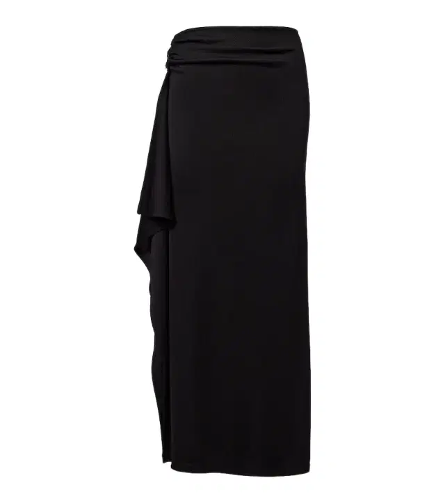 Christopher Esber Asymmetric draped jersey maxi skirt