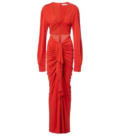 Christopher Esber Vivenda cutout gathered gown | Thumbnail 1 Christopher Esber Vivenda cutout gathered gown | Thumbnail 1