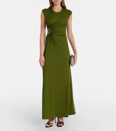 Christopher Esber Mineral Stone jersey maxi dress | Thumbnail 4 Christopher Esber Mineral Stone jersey maxi dress | Thumbnail 4