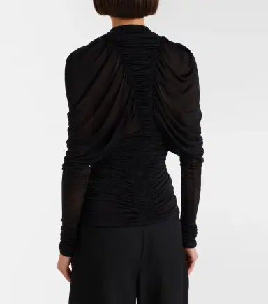 Christopher Esber Ruched jersey top | Thumbnail 4