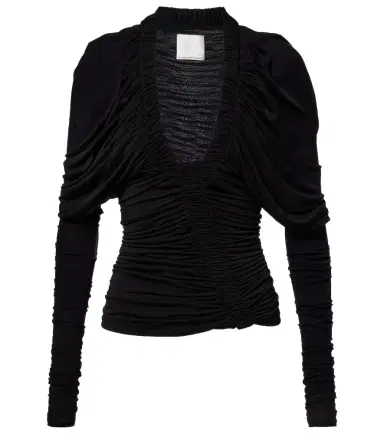 Christopher Esber Ruched jersey top | Thumbnail 1