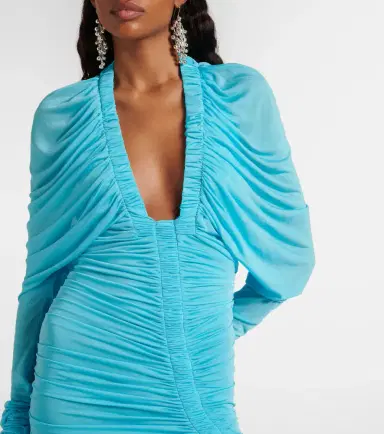 Christopher Esber Orion ruched sheer minidress | Thumbnail 2